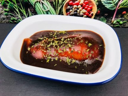 Chicken special in sauce