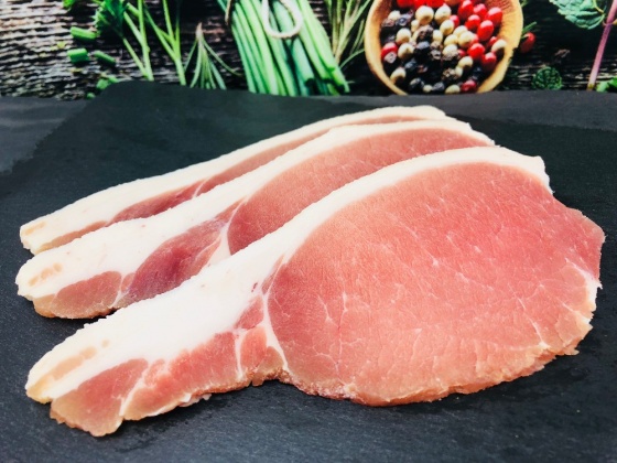 Dry-Cured Back Bacon Buy quality bacon online from a award winning butchers