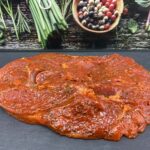 Marinated Lamb Leg Steaks