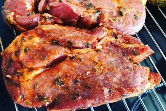 Buy Marinated Pork Loin Steaks from our local Butchers shop in Nelson, Lancashire or buy online