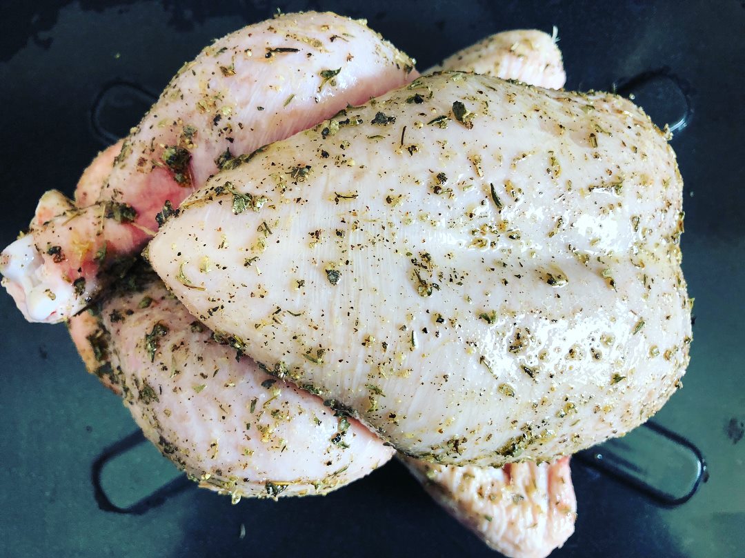 Marinated Whole Chicken Nicholsons Butchers T01282 617557