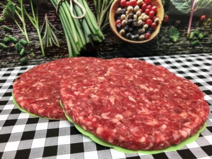 raw burgers