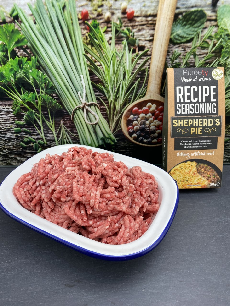 Shepherd’s Pie (Minced Lamb & Recipe Seasoning) Nicholsons Butchers T