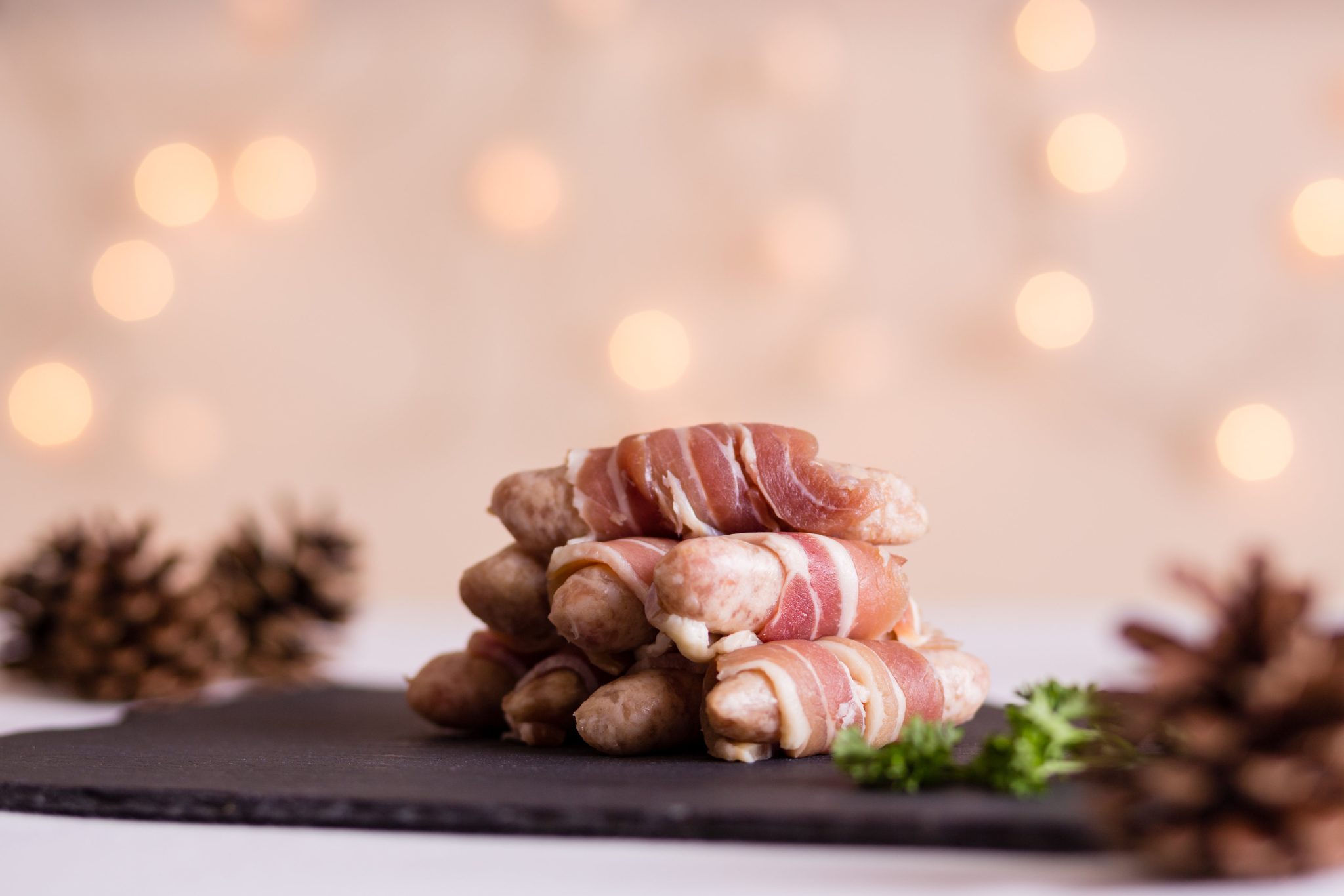 Pigs in Blankets Nicholsons Butchers T01282 617557